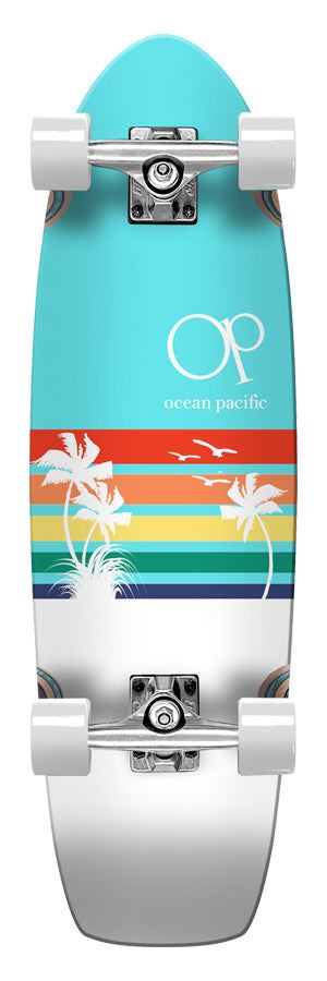 Ocean Pacific Sunset Cruiser Teal / White 30