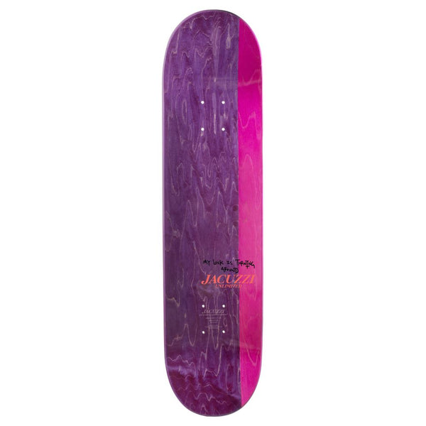Jacuzzi Unlimited Smash Jet Ski Popsicle EX7 White Skateboard Deck - 8.0