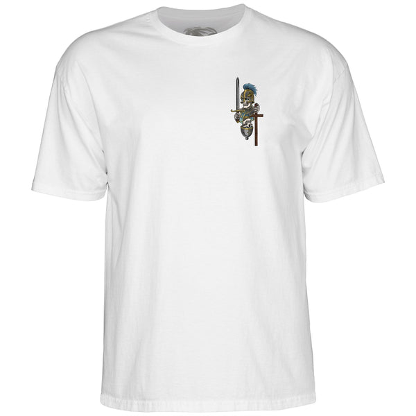 Powell-Peralta Dan Corrigan • Chess Skulls • Tee • White