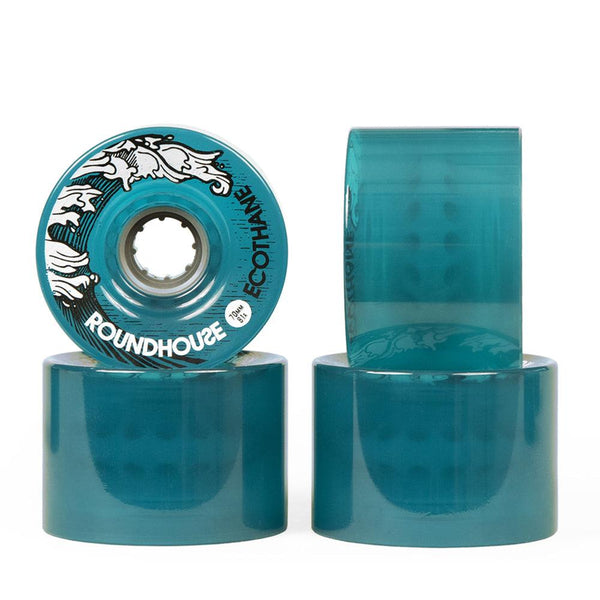 Carver Surfskate Cruiser Skateboard Wheels Roundhouse Ecothane Aqua Mags 81a - Skatewarehouse.co.uk