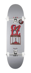 Magenta Fred Gall Guest Board (1993 Old School Shape) x Venom Custom Complete Skateboard - 8.4"