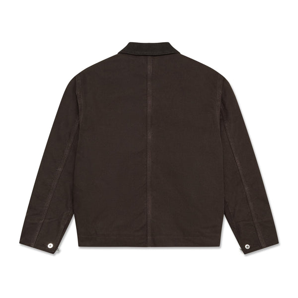 Polar Skate Co Cliff Jacket With Quilted Lining (Chocolate)