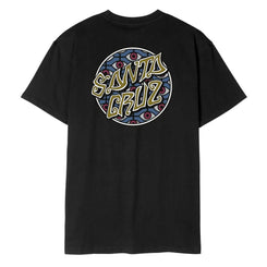 Santa Cruz T-Shirt Salba Eyes Dot T-Shirt - Black - Skatewarehouse.co.uk