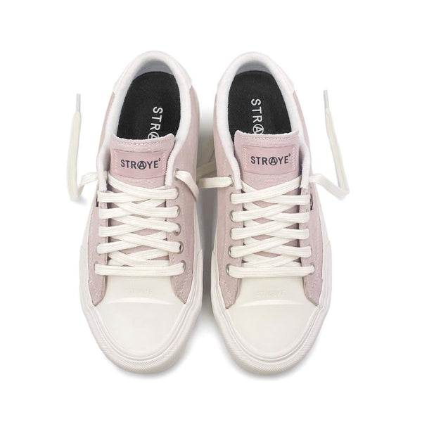 Straye Footwear Stanley - Blush / Cream Suede - Skatewarehouse.co.uk
