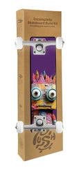 Push Big Rag Doll FP Incomplete Purple x Venom Custom Complete Skateboard - 7.5"