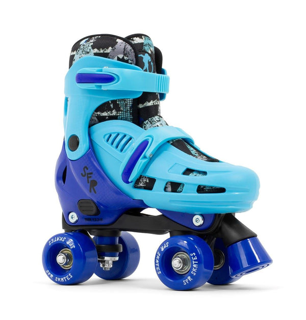 SFR Hurricane IV Adjustable Quad Skates - Shark - Skatewarehouse.co.uk