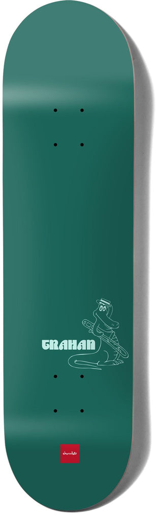 Chocolate Jazz Gator Jordan Trahan Skateboard Deck - 8.5" - Skatewarehouse.co.uk