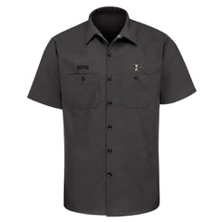 Pepper Andrew Allen button-Up Embroidered Workshirt - Skatewarehouse.co.uk