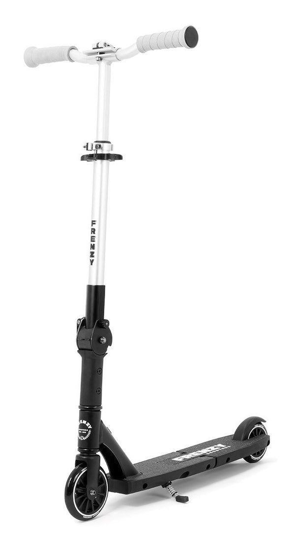 Frenzy Scooters 120mm Flex Recreational Scooter - Black / Silver - Skatewarehouse.co.uk