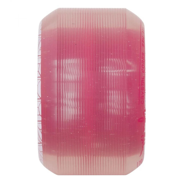 Ricta Skateboard Wheels Crystal Cores 95a - Red - Skatewarehouse.co.uk