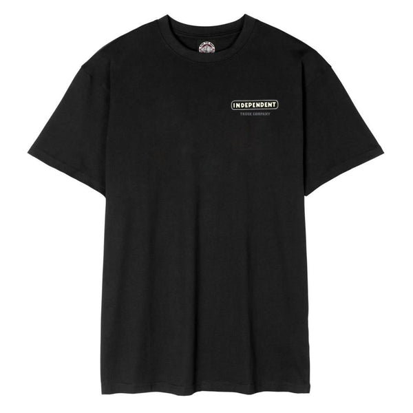 Independent T-Shirt ITC Stained - Black - Skatewarehouse.co.uk