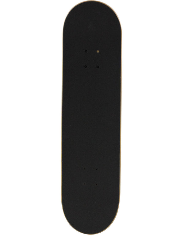 Fracture Fade Black Complete Skateboard Bundle - SFR Helmet & Pads - 8.0