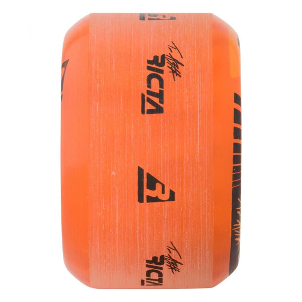 Ricta Skateboard Wheels Speedrings Slim 95a - Orange - Skatewarehouse.co.uk