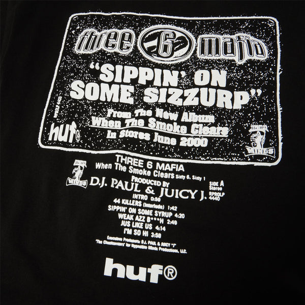 HUF Sizzurp SS Tee (Black) - S