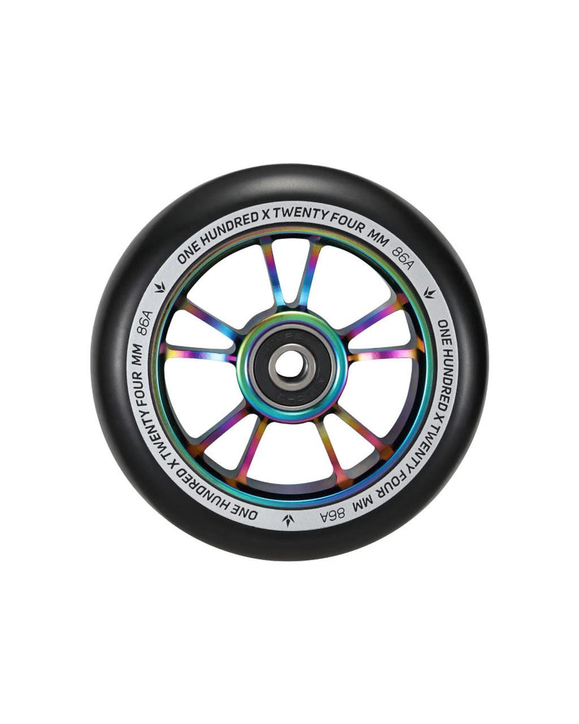 Blunt 100mm - Oil Slick / Black Scooter Wheels