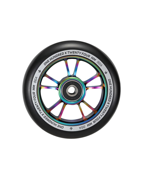Blunt 100mm - Oil Slick / Black Scooter Wheels