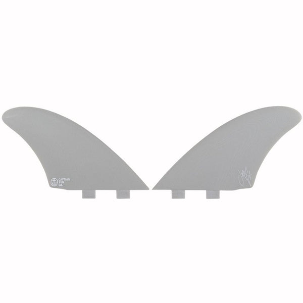 Captain Fin Co - Jeff McCallum Twin Keel - Large - Off White (FCS) - L