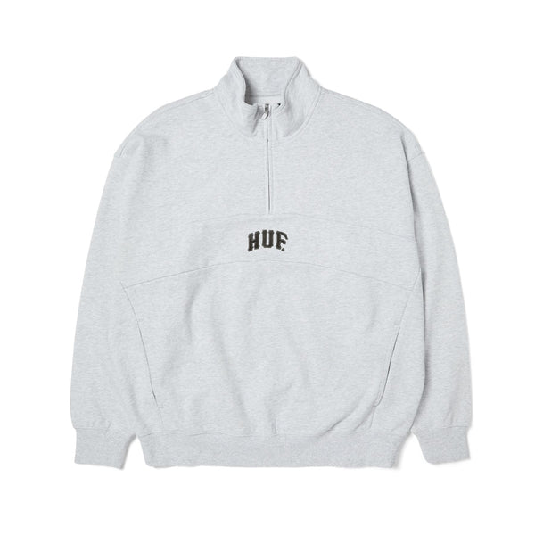 HUF Arch Enzyme 1 / 4 Zip Fleece (Heather Grey) - L