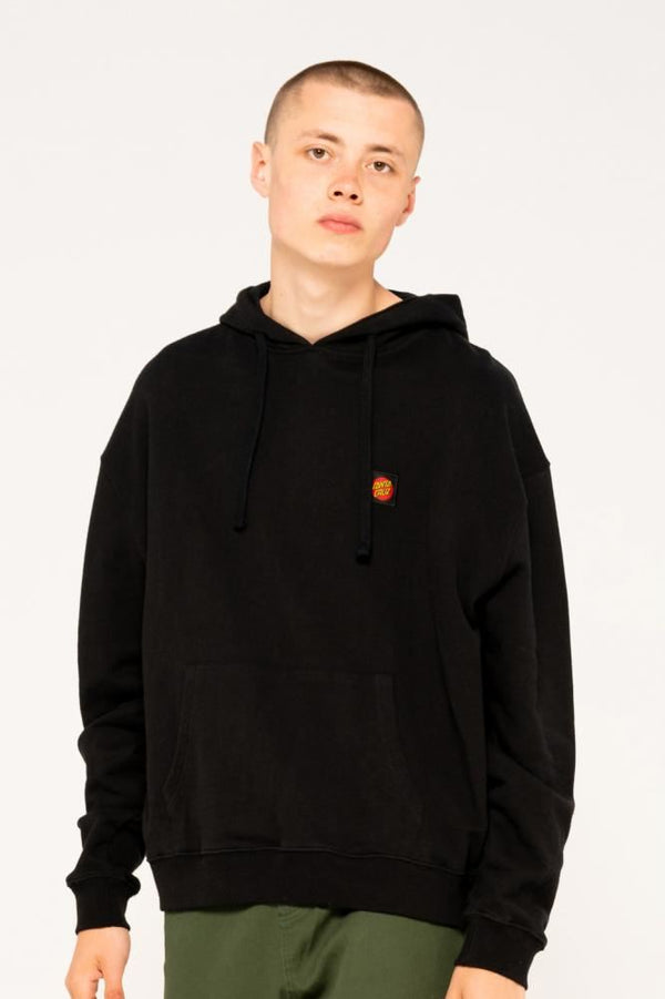 Santa Cruz All Gender Hood Classic Label - Black - Skatewarehouse.co.uk