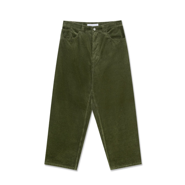 Polar Skate Co Big Boy Cord Pants (Uniform Green)