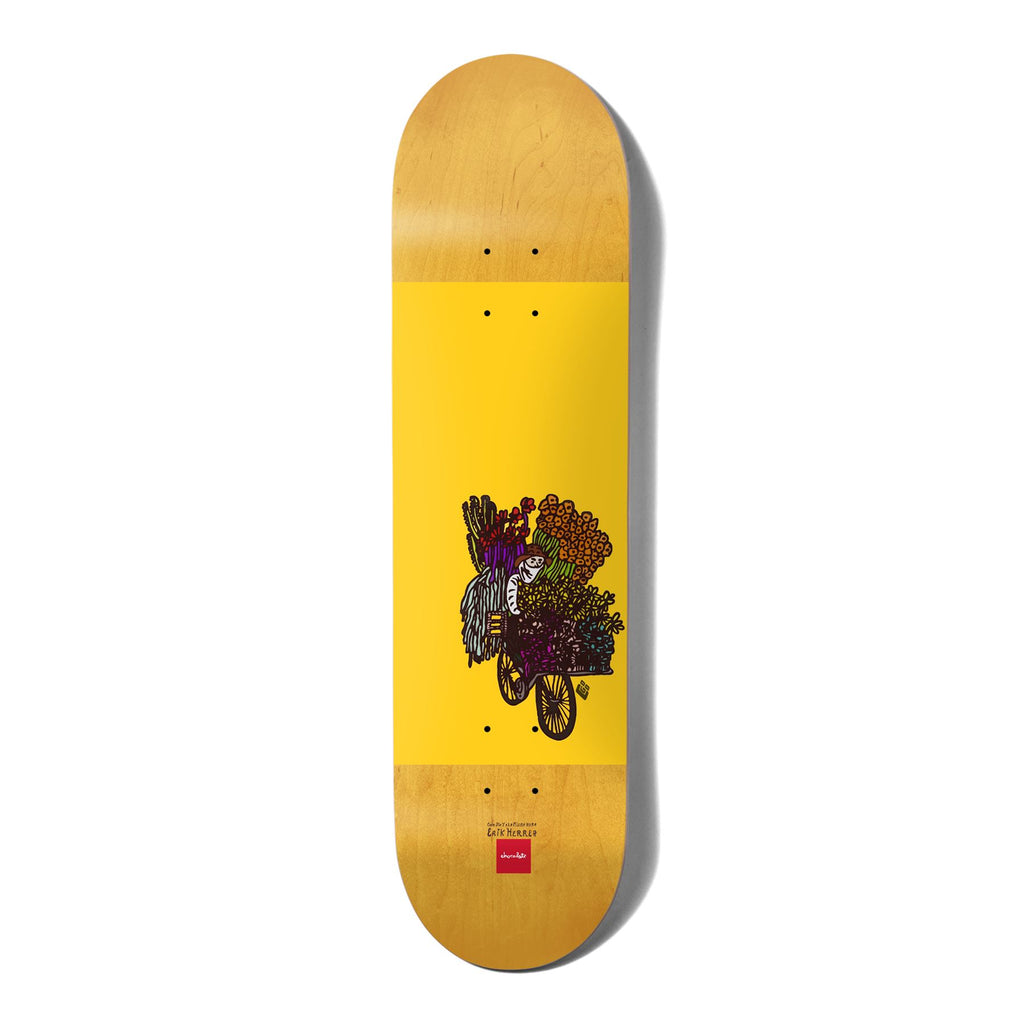 Chocolate Skateboard Cada Dia Erik Herrera Skateboard Deck - 8.375" - Skatewarehouse.co.uk