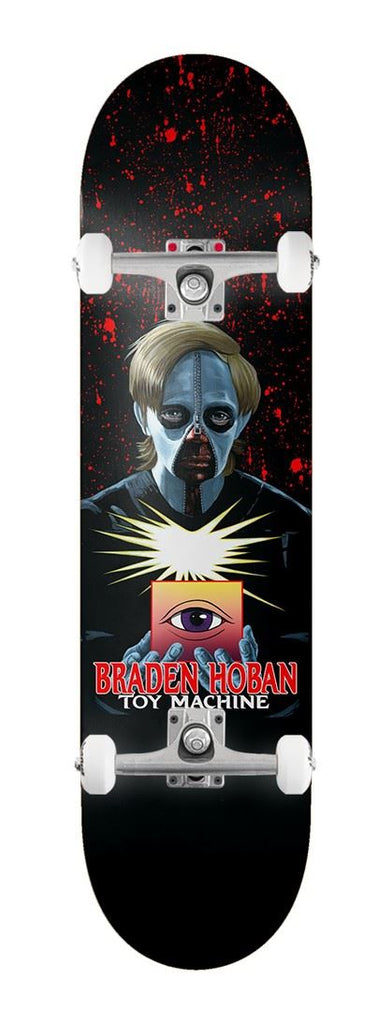 Toy Machine Braden Hoban Unzipped x Venom Custom Complete Skateboard - 8.375"