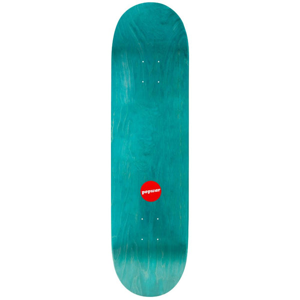 Popwar Rob Gonzalez Aggrovator Cyan Skateboard Deck - 7.75
