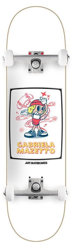 Jart Gabi Doll Mazetto HC Jart x Venom Custom Complete Skateboard - 8.125