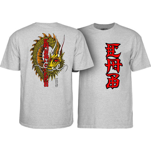 Powell Steve Caballero Ban This Tee Sport Gray