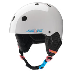 Pro-Tec Helmet X Santa Cruz Low Pro-Snow - White Gloss