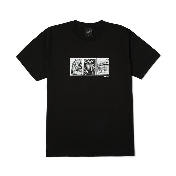HUF Fossil Fuel Ss Tee (Black) - M