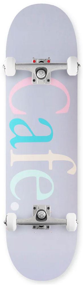 Skateboard Café Wayne Blue x Venom Skateboards Custom Complete Skateboard - 8.25