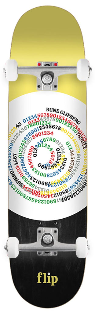 Flip Stenograph Glifberg Flip x Venom Custom Complete Skateboard - 8.5"