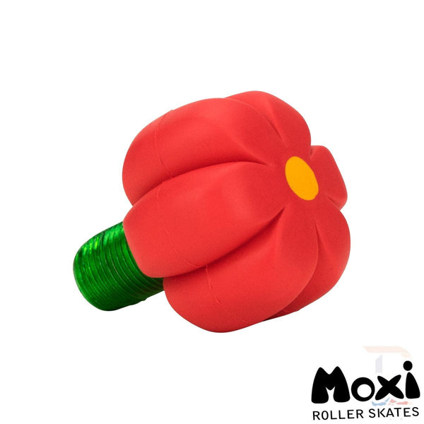 Moxi Petal Toe Stops - Red Hibiscus (Pair) Scooter Brake