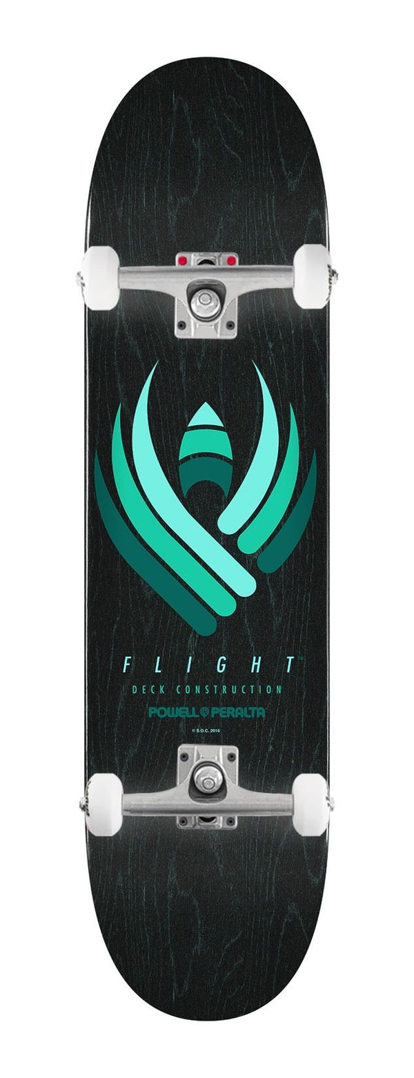 Powell Peralta FLIGHT Retro 2019 • • Black x Venom Custom Complete Skateboard - 8.25