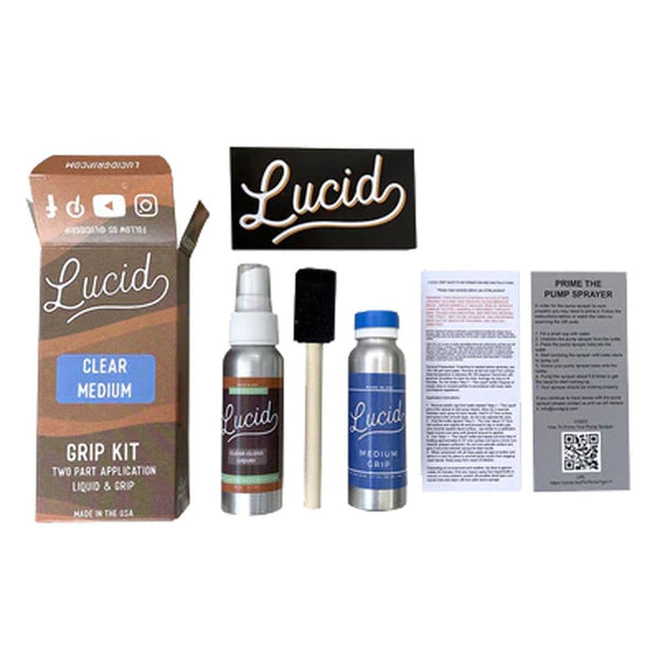 Lucid Grip - Clear - Medium Skateboard Grip Tape