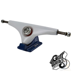 Gullwing Charger 10" Truck - White/Navy (Pair) - Skatewarehouse.co.uk