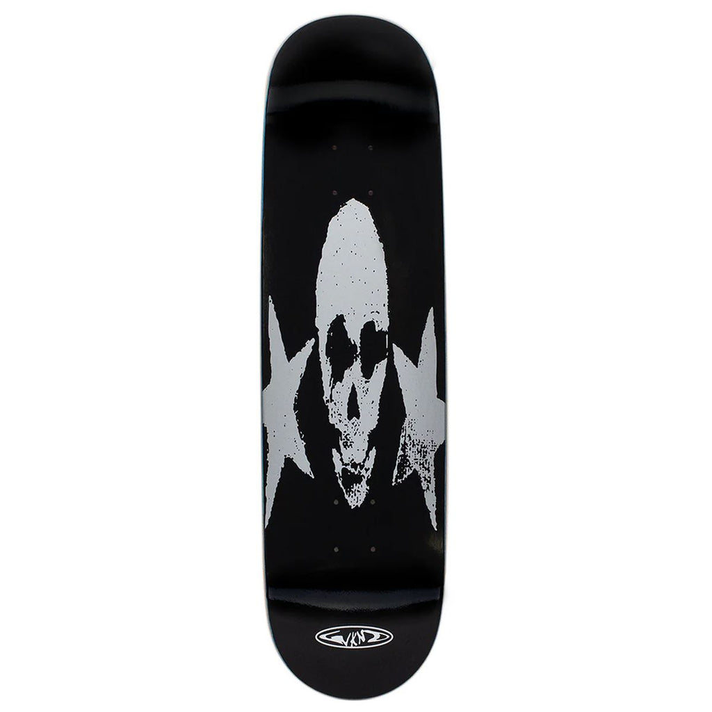 WKND 'Mumbler' Team Board (PS) Black / Silver Skateboard Deck - 8.75"
