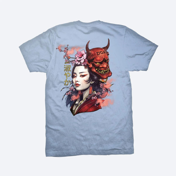 DGK Fortune Tee Powder Blue - Skatewarehouse.co.uk