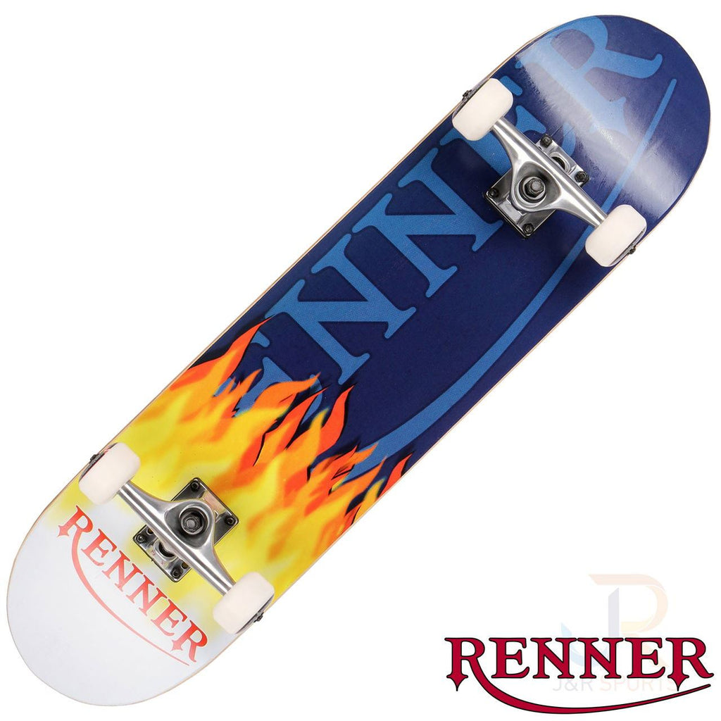Renner B Inc Abec 7 & Polished Trucks - B5 Smoke Complete Skateboard - 7.75" - Skatewarehouse.co.uk