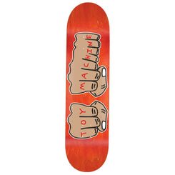 Toy Machine 'New Fists ' Skateboard Deck - 3.0" - Skatewarehouse.co.uk