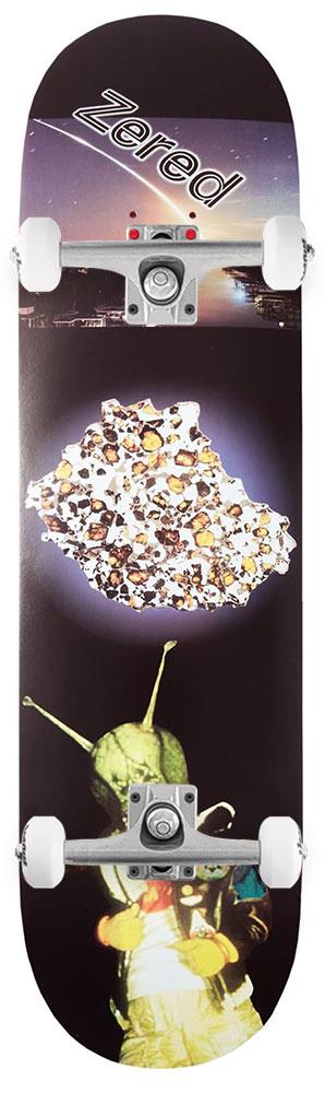 Alltimers Skateboard Space Trash Zered Bassett x Venom Custom Complete Skateboard - 8.3" - Skatewarehouse.co.uk