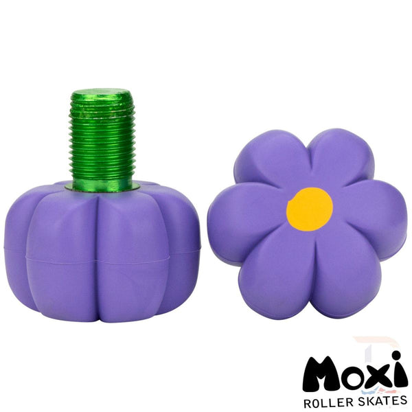 Moxi Petal Toe Stops - Violet Fnm (Pair) Scooter Brake