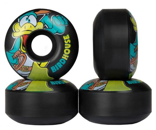Birdhouse Skateboard Wheels Duck Jones - Black - Skatewarehouse.co.uk