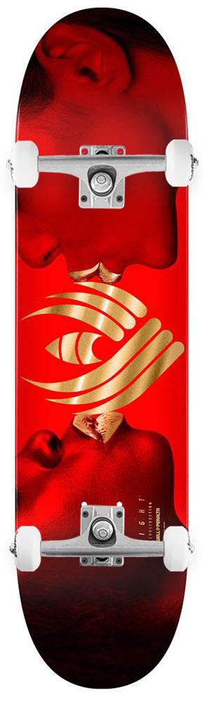 Powell Peralta KISS Flight • Red / Gold Foil x Venom Custom Complete Skateboard - 8.0