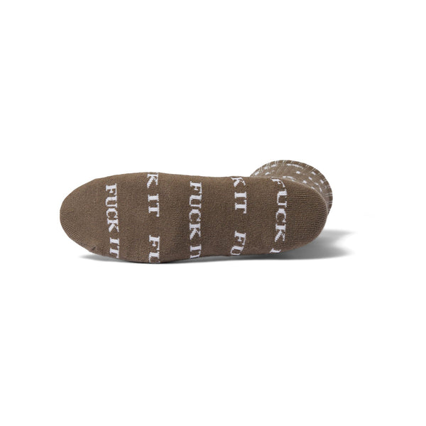 Huf Variety 3 Pack Sock (Brown) - One Size