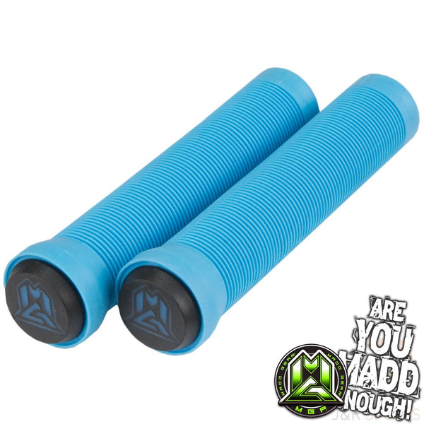 Madd Gear Mgp 150Mm Grind Grips W Bar Ends - Sky Blue - Skatewarehouse.co.uk