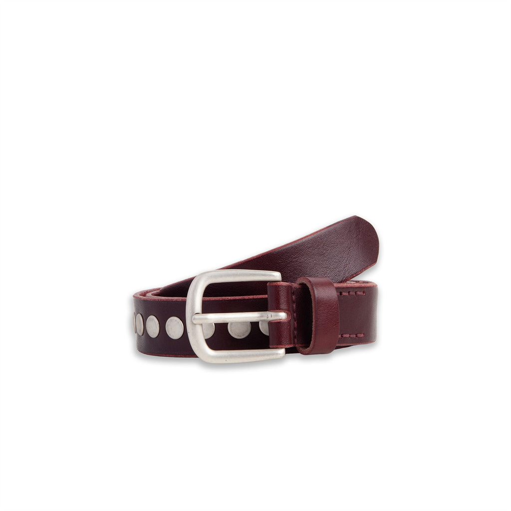 Polar Skate Co Niko Belt | Studs (Oxblood)