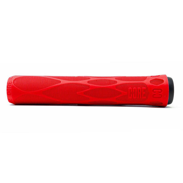 CORE Pro Handlebar Grips, Soft 170mm - Red - Skatewarehouse.co.uk