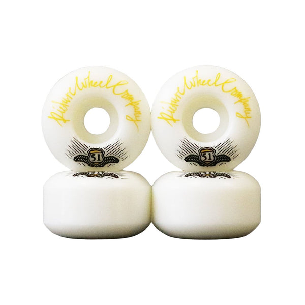 Picture POP (Yellow) Skateboard Wheels - 51mm